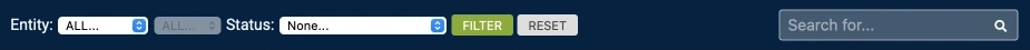 Filters Header Filters Header